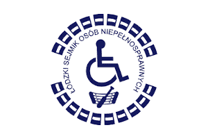 Logotyp Łódzkiego Sejmiku Osób Niepełnosprawnych