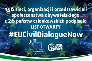 WRZOS głosem polskich organizacji<br>  społeczeństwa obywatelskiego  <br> w sprawie wzmacniania dialogu  <br> publicznego w Europie